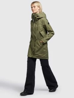 Khujo Parkas Tussenparka Aira Dames Olijfgroen -Exporteren Kleding Pracht Winkel d7d2169f8ae7c31a7ace127854187ec3