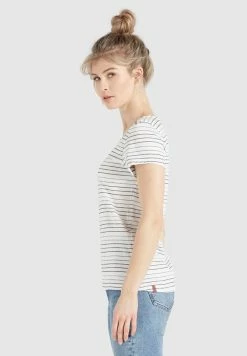 Khujo T-shirts Shirt Rafaela Dames Wit -Exporteren Kleding Pracht Winkel d7f74d5b56214f31b4ff7b7819f4dd88