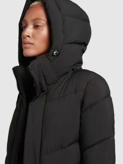 Khujo Wintermantels Wintermantel Torino2 Dames Zwart -Exporteren Kleding Pracht Winkel d8245f2c691b4e3608690c3784508c24