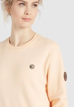 Khujo Sweatshirts Sweatshirt Lisel Dames Abrikoos -Exporteren Kleding Pracht Winkel d8798b4fa0c04d9a0d32392663b5f8b4