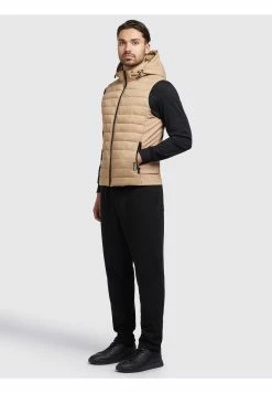 Khujo Wemo Matt - Bodywarmer - Beige -Exporteren Kleding Pracht Winkel d93f491df39f47d7a6500e6905e77d61