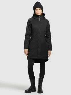 Khujo Parkas Tussenparka Dames Zwart -Exporteren Kleding Pracht Winkel d9a875b8ef3b77968d210ab6f16c1c44