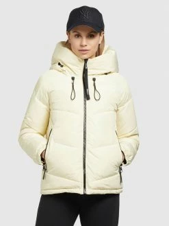 Khujo Winterjassen Winterjas Esila Dames Pasteelgeel -Exporteren Kleding Pracht Winkel dbaaf6511706ffa32a3557c84584cb2d