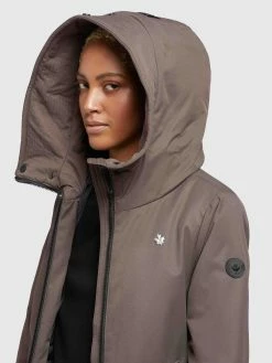 Khujo Tussenmantels Tussenmantel Lisad Dames Mokka -Exporteren Kleding Pracht Winkel dd00636e81897667476e198a259b273b