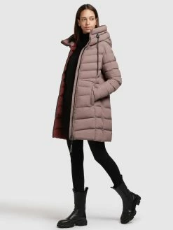 Khujo Korte Mantels Wintermantel Tuhani Dames Donkerlila -Exporteren Kleding Pracht Winkel dd954a579df7088da0aa151dc65f7e0c