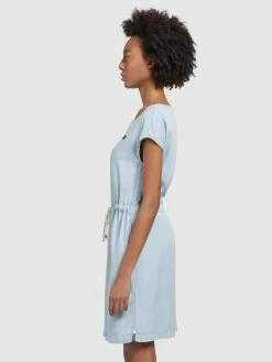 Khujo Zomerjurken Zomerjurk HEDIYE Dames Blauw -Exporteren Kleding Pracht Winkel e06f75b29da095bfa08b1e0991825c94