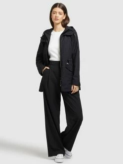 Khujo Parkas Tussenparka FELINA Dames Zwart -Exporteren Kleding Pracht Winkel e09ccb301ace4c040839d848da601d0f