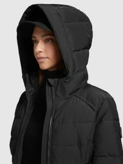 Khujo Korte Mantels Tussenmantel Amaray Dames Zwart -Exporteren Kleding Pracht Winkel e0bec83621b46a8d1a335615919e0a87