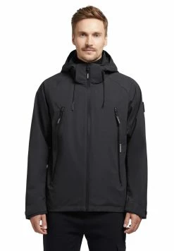 Khujo Adam - Regenjas - Schwarz -Exporteren Kleding Pracht Winkel e203a6bd99a94ba5a050f3fd0fc3364d