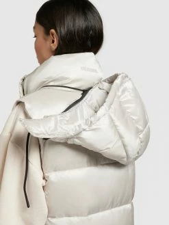 Khujo Bodywarmers Bodywarmer Tourin Dames Parelwit -Exporteren Kleding Pracht Winkel e2a36c77de928d3ed00af5d5ba1d3c0c