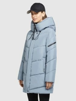 Khujo Winterjassen Winterjas Jordis 4 Dames Lichtblauw -Exporteren Kleding Pracht Winkel e4f11983c42297a80c43b9f43ddc0911