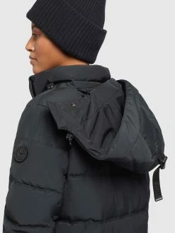 Khujo Wintermantels Wintermantel Kleo Dames Zwart -Exporteren Kleding Pracht Winkel e4f7f8d152bd3bf711492ac0d8d0d1b0