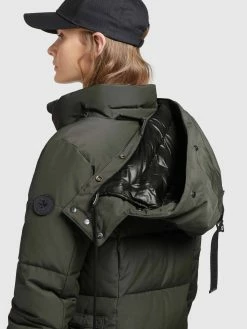 Khujo Wintermantels Wintermantel Cliv Dames Donkergroen -Exporteren Kleding Pracht Winkel e5b7619c2410c58727f1ab34b9458d20