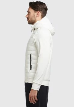 Khujo Bolt Shiny - Jas - Cremeweiß -Exporteren Kleding Pracht Winkel e6561b5572174877989d3b73609ea5d9