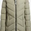 Khujo Winterjassen Winterjas FORMIN Dames Groen / Kaki -Exporteren Kleding Pracht Winkel e745be1b8685e110932d508856c220a8