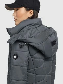 Khujo Tussenmantels Tussenmantel Fitt Light Dames Donkergrijs -Exporteren Kleding Pracht Winkel e90d9aec24b7751ba7c543f01b2adc73