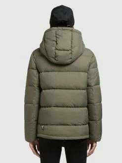 Khujo Winterjassen Winterjas Evona Dames Kaki -Exporteren Kleding Pracht Winkel e94175515e5d480094868bbf8cf5bf61