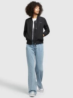 Khujo Tussenjassen Tussenjas Stence2 Dames Zwart -Exporteren Kleding Pracht Winkel e9ddbd10ae989571fe81397d3ffc1b70