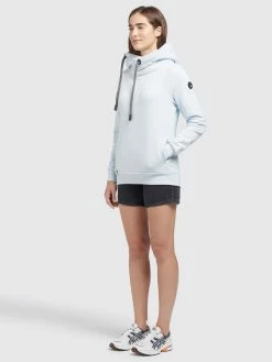 Khujo Hoodies Sweatshirt Karima Dames Lichtblauw -Exporteren Kleding Pracht Winkel ea582760832050e00882c50a5d7a0a8b