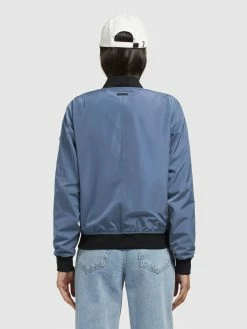 Khujo Tussenjassen Tussenjas Stence2 Dames Blauw -Exporteren Kleding Pracht Winkel ec73f16eb81223d91a81685f33b6270d