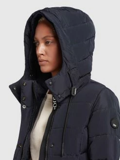 Khujo Korte Mantels Wintermantel Cups Dames Marine -Exporteren Kleding Pracht Winkel ef2b7db6b528806c5a412e4cdcbe8b1d