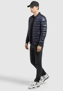 Khujo Toco Shiny - Jas - Dunkelblau -Exporteren Kleding Pracht Winkel eff0a38b9ecb4a6a9bb81ff2227b2b68