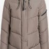 Khujo Winterjassen Winterjas Jordis 4 Dames Taupe -Exporteren Kleding Pracht Winkel f0cdcb41ea08a36550e62f50679cabce