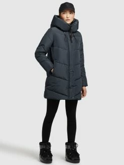 Khujo Winterjassen Winterjas Jordis 4 Dames Donkerblauw -Exporteren Kleding Pracht Winkel f3dcc96b87beb2dbab47b45b2d3e332d
