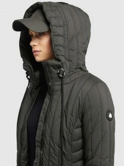 Khujo Winterjassen Winterjas Jerry Dames Olijfgroen -Exporteren Kleding Pracht Winkel f3ee75166136b0be5b0b9f14d7876eb2
