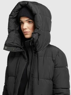 Khujo Winterjassen Winterjas Leviani Dames Zwart -Exporteren Kleding Pracht Winkel f442f855b6281b405170cdc364458f67