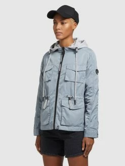 Khujo Tussenjassen Tussenjas FLAMES Dames Lichtblauw -Exporteren Kleding Pracht Winkel f4f8c1ec60edbcb1c8c2477ad021f425