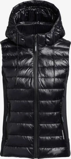 Khujo Bodywarmers Bodywarmer Fabia Dames Zwart