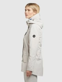 Khujo Tussenjassen Tussenjas CAIMA Dames Lichtgrijs -Exporteren Kleding Pracht Winkel f581aa1dc0f47deb97f733f26f556532