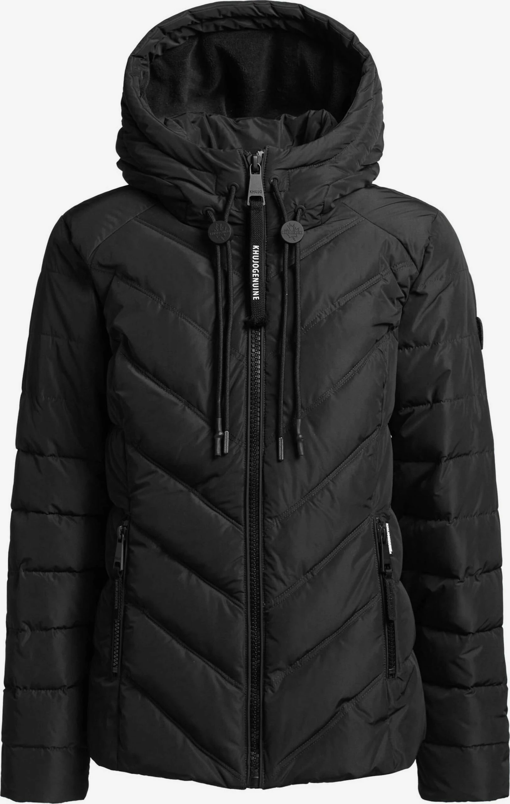 Khujo Tussenjassen Tussenjas Stern Dames Zwart 3 Khujo Tussenjassen Tussenjas Stern Dames Zwart