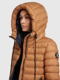 Khujo Winterjassen Winterjas Lovina Dames Oranje -Exporteren Kleding Pracht Winkel f70da6c7752016ad556bb2d3ff05e653