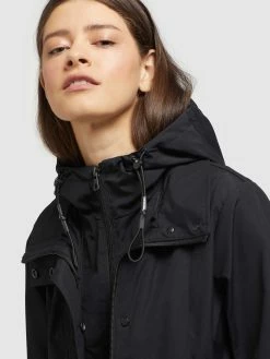 Khujo Parkas Tussenparka FELINA Dames Zwart -Exporteren Kleding Pracht Winkel f79c2c4ee8715c7b9d26ae70cb954b4d