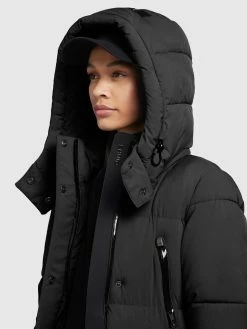 Khujo Tussenmantels Tussenmantel Melona Dames Zwart -Exporteren Kleding Pracht Winkel f8492d573af5063dfd90c83a7c4fa3bf