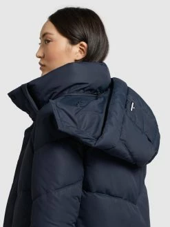 Khujo Wintermantels Wintermantel Torino 3 Dames Donkerblauw -Exporteren Kleding Pracht Winkel f8850677c34c6a7638ed9636ab84dd20