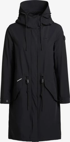 Khujo Parkas Tussenparka Jonna Dames Zwart