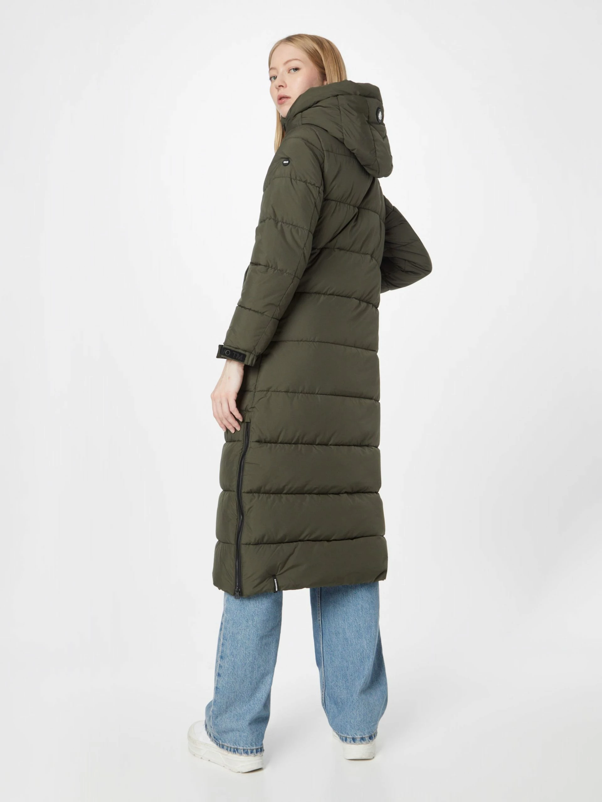 Khujo Wintermantels Wintermantel Deria Dames Olijfgroen 5 Khujo Wintermantels Wintermantel Deria Dames Olijfgroen - Afbeelding 3