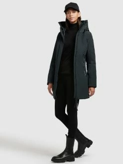 Khujo Winterjassen Winterjas Viona Dames Nachtblauw -Exporteren Kleding Pracht Winkel fa83a234e6d86a1e39340c774c05698b