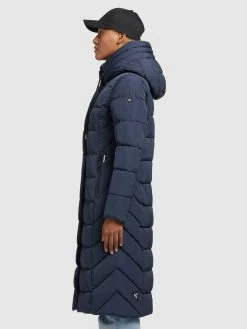 Khujo Wintermantels Wintermantel Gamber Dames Donkerblauw -Exporteren Kleding Pracht Winkel facef51f1608b2657894b23b812a1aae