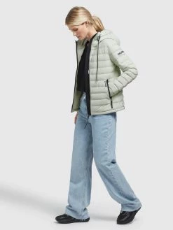 Khujo Tussenjassen Tussenjas LOVINA4 Dames Groen -Exporteren Kleding Pracht Winkel fb1a81794f8af55814b1ba660b2a8c0b