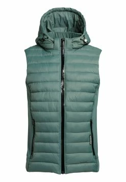 Khujo Wemo Matt - Bodywarmer - Türkis -Exporteren Kleding Pracht Winkel fc7e88975a6c4fb7ab1fd05a6a7ca6b4