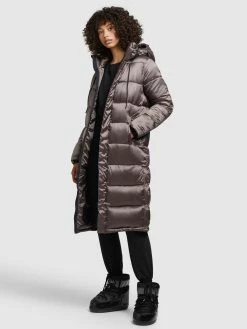 Khujo Wintermantels Wintermantel Julina Dames Taupe -Exporteren Kleding Pracht Winkel fe0446afb6d3d4fc2b8e48a5e58e08d7