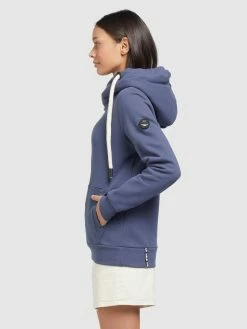 Khujo Hoodies Sweatshirt Rhabea Dames Blauw -Exporteren Kleding Pracht Winkel fe0c7a3aba9256e0c1756f10d0cc139f