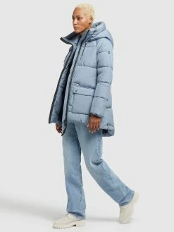 Khujo Tussenjassen Tussenjas Pheobe Dames Lichtblauw -Exporteren Kleding Pracht Winkel fe12cc51355bcdb3ee6e97ff814722c2