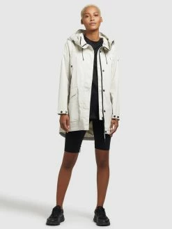 Khujo Tussenmantels Tussenmantel AIRA Dames Lichtgrijs -Exporteren Kleding Pracht Winkel fe3e966c69927fe7742075c135af8217