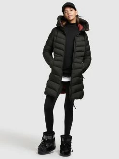 Khujo Korte Mantels Wintermantel Tuhani Dames Zwart -Exporteren Kleding Pracht Winkel fe83269a988f3b179803e783e91b4be4