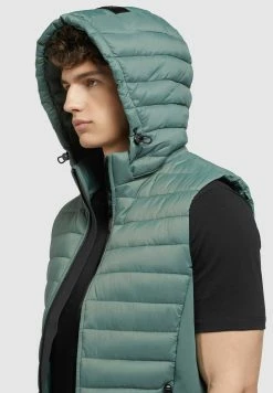 Khujo Wemo Matt - Bodywarmer - Türkis -Exporteren Kleding Pracht Winkel ff13ad1fd658483ca7e6fd3b689127c7